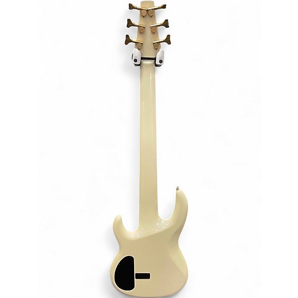 Used Carvin LB76F FRETLESS WHITE Electric Bass Guitar