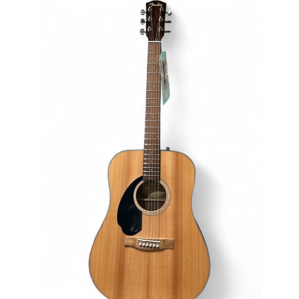 Used Fender CD60S Natural Acoustic Guitar