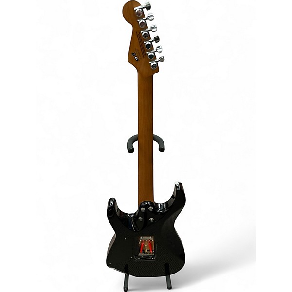 Used Charvel Pro-Mod DK24 HH 2PT CM Black Solid Body Electric Guitar