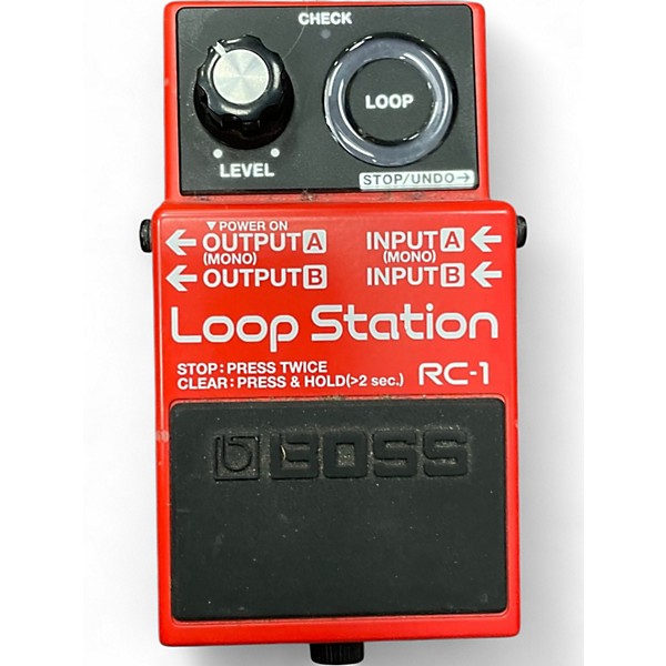 Used BOSS RC1 Loop Station Pedal