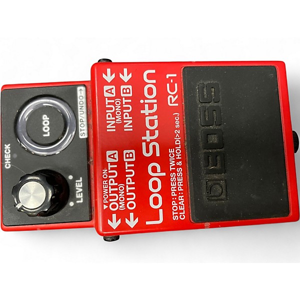 Used BOSS RC1 Loop Station Pedal