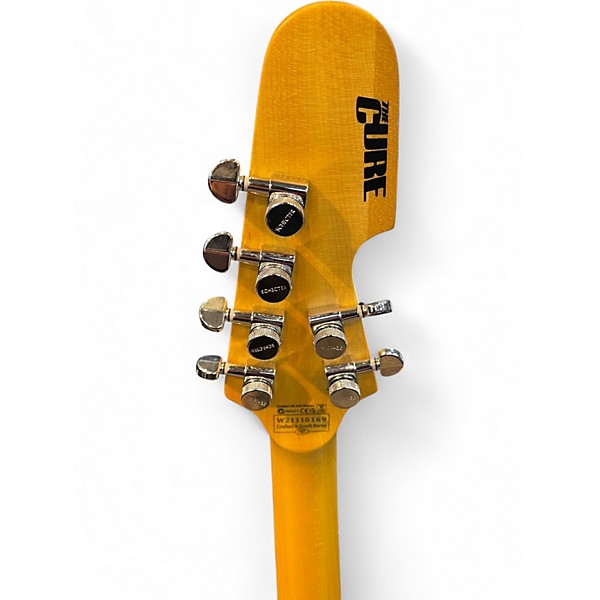 Used Schecter Guitar Research Ultracure Black Solid Body Electric Guitar