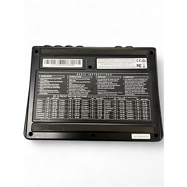 Used Alesis SR16 Drum Machine