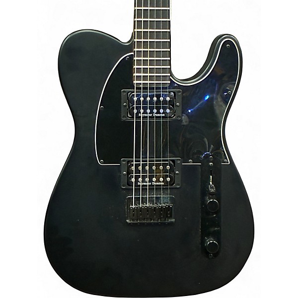 Used 2024 Fender Player II Advanced Telecaster HH Limited-Edition Black Solid Body Electric Guitar