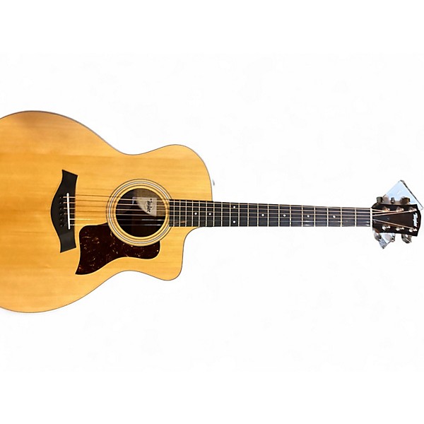 Used Taylor 214CE Natural Acoustic Electric Guitar