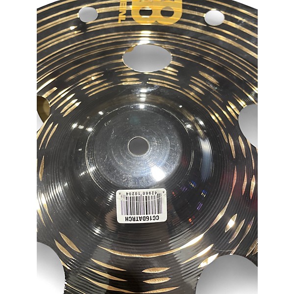 Used MEINL 16in CLASSIC CUSTOM DARK TRASH CHINA Cymbal