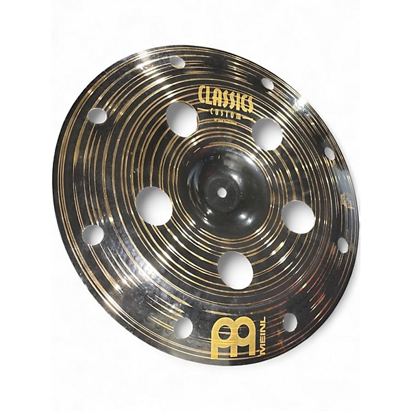 Used MEINL 16in CLASSIC CUSTOM DARK TRASH CHINA Cymbal