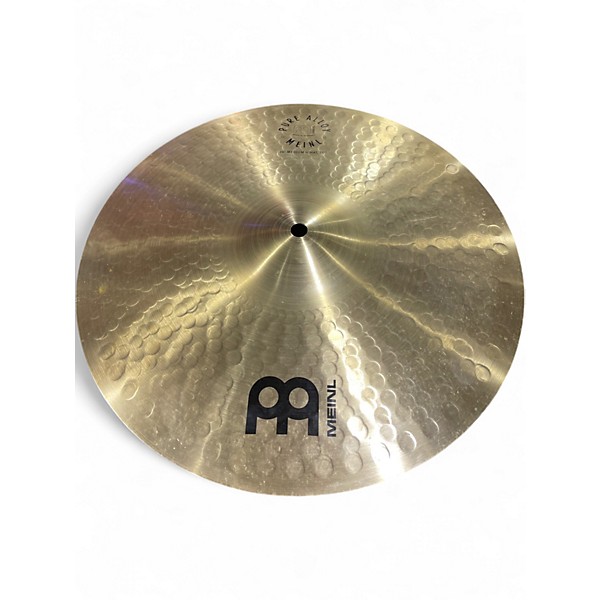 Used MEINL 14in PURE ALLOY MEDIUM HI-HAT Cymbal