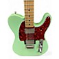 Used Fender PLAYER SERIES HH TELECASTER Surf Green Solid Body Electric Guitar