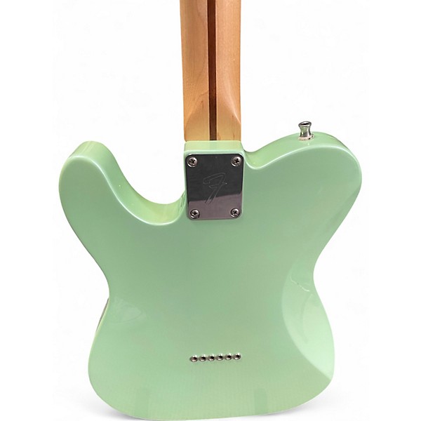 Used Fender PLAYER SERIES HH TELECASTER Surf Green Solid Body Electric Guitar