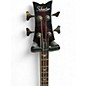 Used Schecter Guitar Research Stiletto Extreme 4 String Red Burst Electric Bass Guitar