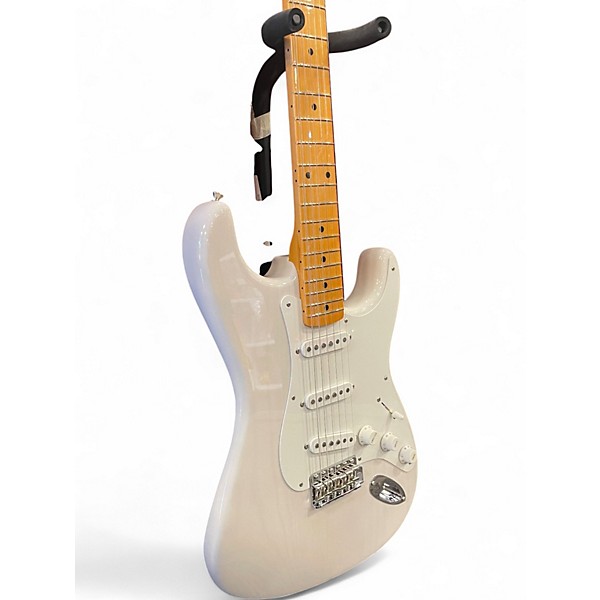 Used 2021 Fender American Original 50s Stratocaster White Blonde Solid Body Electric Guitar
