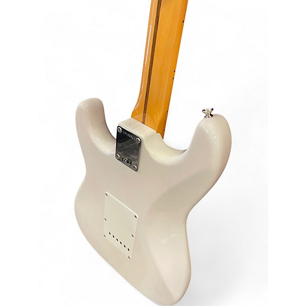 Used 2021 Fender American Original 50s Stratocaster White Blonde Solid Body Electric Guitar