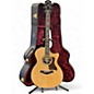 Used Taylor 814CE Natural Acoustic Electric Guitar thumbnail