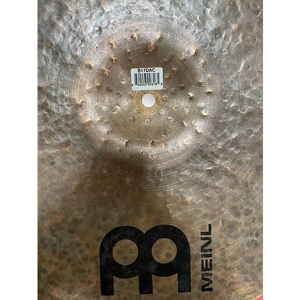 Used MEINL 17in Byzance Dark Crash Cymbal