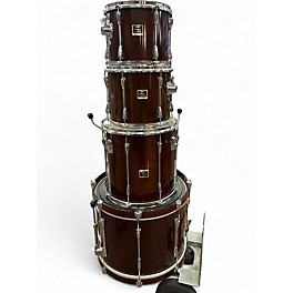 Used Yamaha 4 Piece Stage Custom Maroon Drum Kit