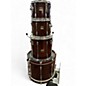 Used Yamaha 4 Piece Stage Custom Maroon Drum Kit thumbnail
