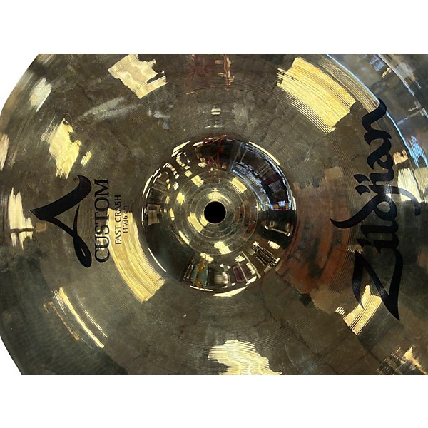 Used Zildjian 14in A Custom Fast Crash Cymbal