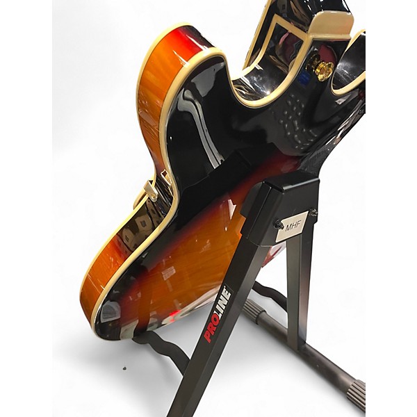 Used 2020s Ibanez AS11 3 Tone Sunburst Hollow Body Electric Guitar