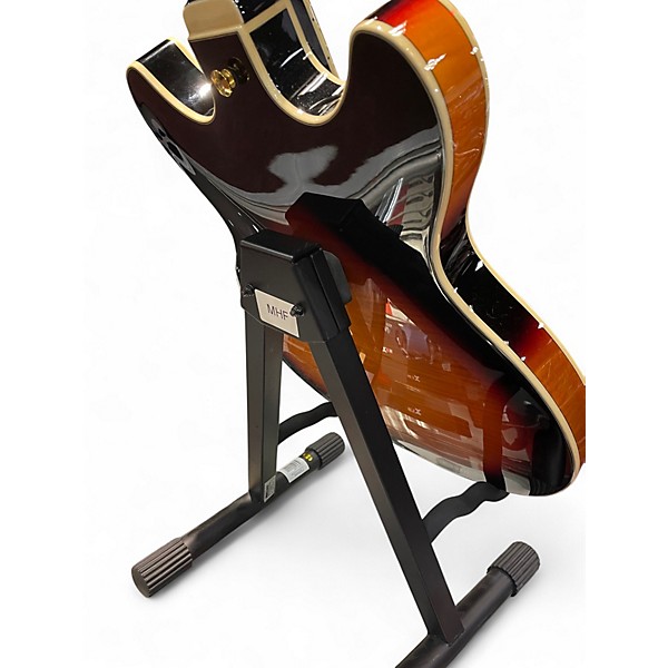 Used 2020s Ibanez AS11 3 Tone Sunburst Hollow Body Electric Guitar