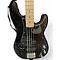 Used Squier Affinity Precision Bass Black Electric Bass Guitar