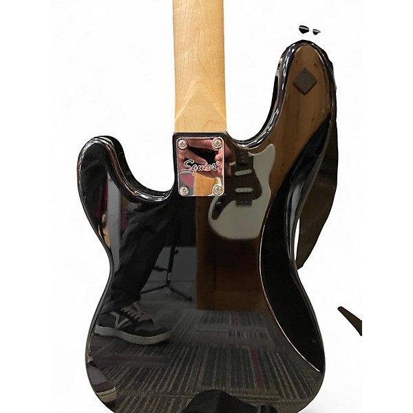 Used Squier Affinity Precision Bass Black Electric Bass Guitar