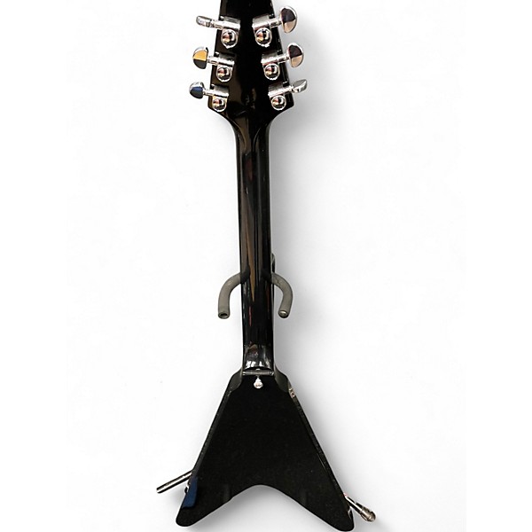 Used 2022 Gibson 70's Flying v Ebony Solid Body Electric Guitar