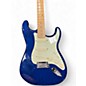 Used Fender Deluxe Stratocaster Trans Blue Solid Body Electric Guitar