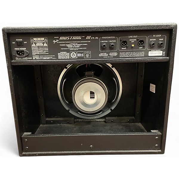 Used Fender Mustang III V2 100W 1x12 Guitar Combo Amp