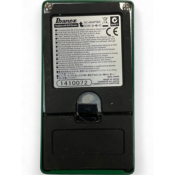 Used Ibanez TS9DX Turbo Tube Screamer Effect Pedal