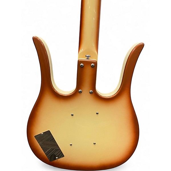 Used Danelectro LONGHORN Copper Burst Solid Body Electric Guitar