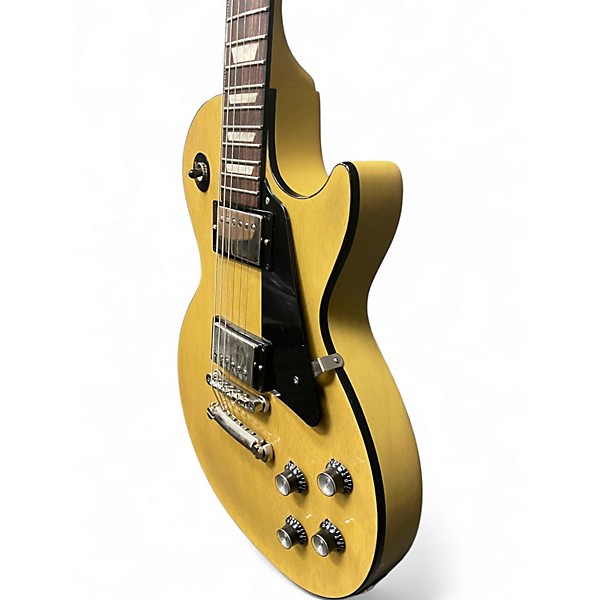 Used Gibson Les Paul Standard Worn TV Yellow Solid Body Electric Guitar