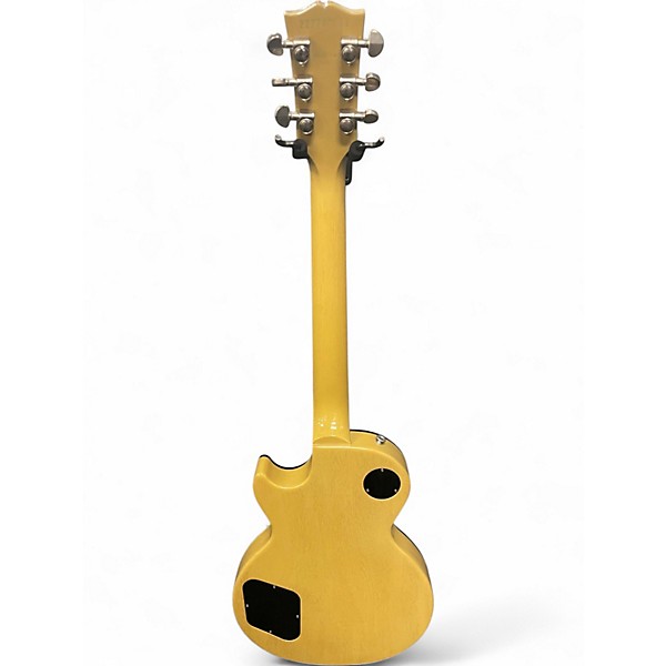 Used Gibson Les Paul Standard Worn TV Yellow Solid Body Electric Guitar