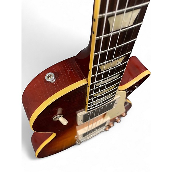 Used 2022 Heritage HC150 CUSTOM CORE ARTISAN AGED Dark Cherry Burst Solid Body Electric Guitar