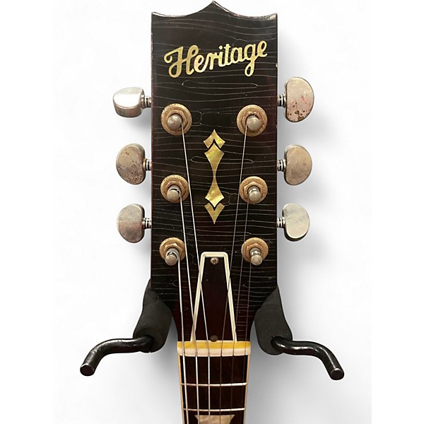 Used 2022 Heritage HC150 CUSTOM CORE ARTISAN AGED Dark Cherry Burst Solid Body Electric Guitar