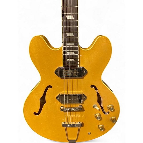Used Epiphone Elitist 1965 Casino Natural Hollow Body Electric Guitar