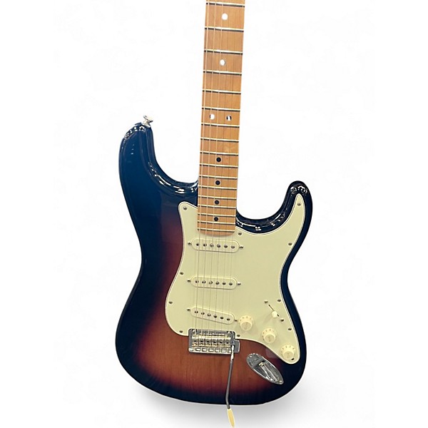 Used Fender Player Stratocaster 3 Color Sunburst Solid Body Electric Guitar