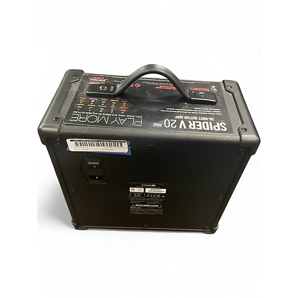 Used Line 6 Spider V 20 MkII 20w 1x8 Guitar Combo Amp