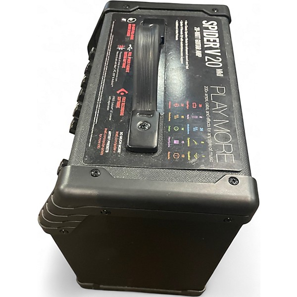 Used Line 6 Spider V 20 MkII 20w 1x8 Guitar Combo Amp