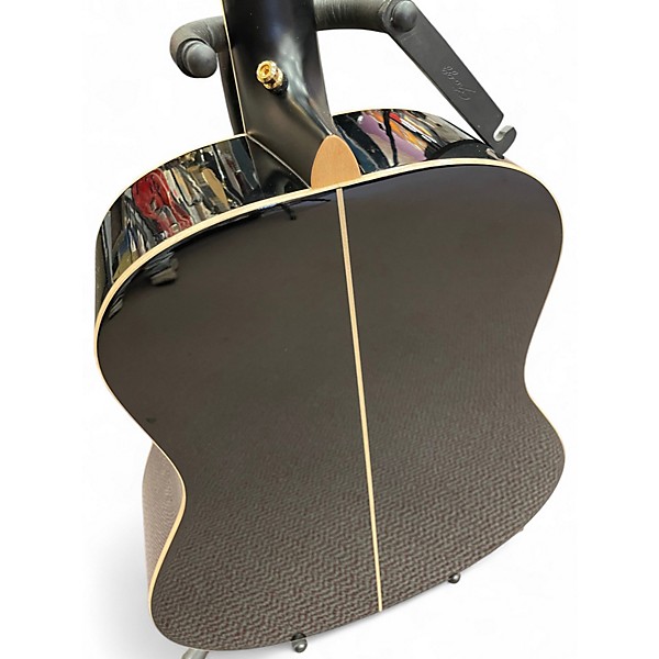 Used Yamaha LL16D Black Acoustic Guitar