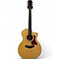 Used Taylor 214CE Deluxe Natural Acoustic Electric Guitar thumbnail
