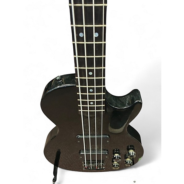Used Gibson Les Paul Bass Black Electric Bass Guitar
