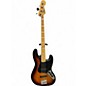 Used 2015 Squier Vintage Modified Jazz Bass 77 Sunburst Electric Bass Guitar thumbnail