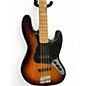 Used 2015 Squier Vintage Modified Jazz Bass 77 Sunburst Electric Bass Guitar