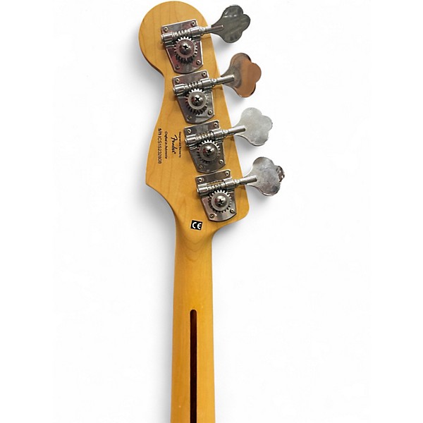 Used 2015 Squier Vintage Modified Jazz Bass 77 Sunburst Electric Bass Guitar