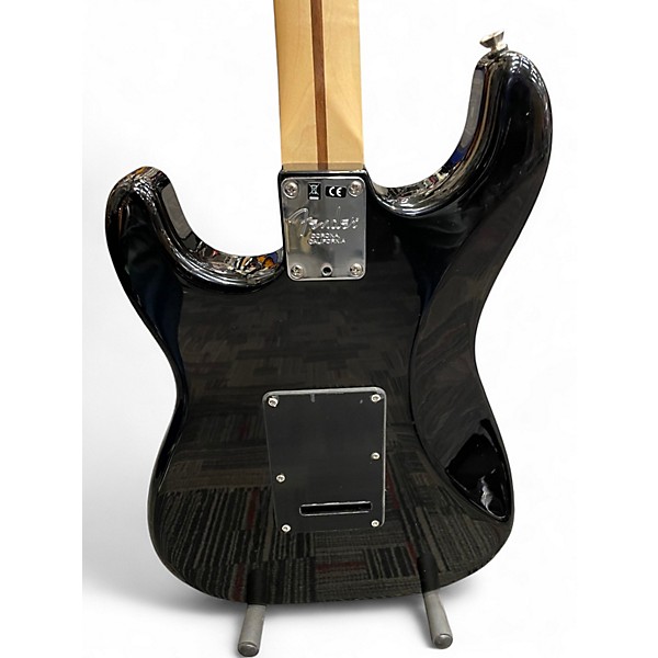 Used 2019 Fender American Ultra Stratocaster Black Onyx Solid Body Electric Guitar