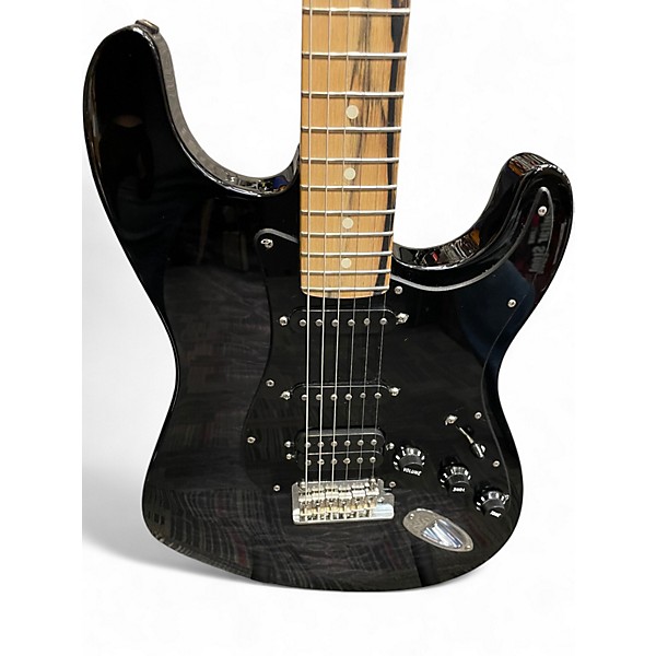 Used 2019 Fender American Ultra Stratocaster Black Onyx Solid Body Electric Guitar