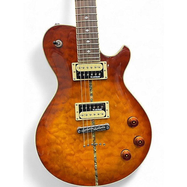 Used Michael Kelly Patriot Sunburst Solid Body Electric Guitar