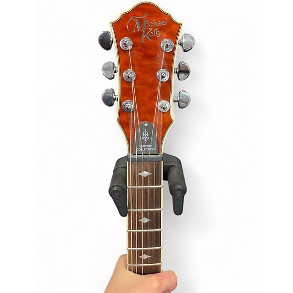 Used Michael Kelly Patriot Sunburst Solid Body Electric Guitar