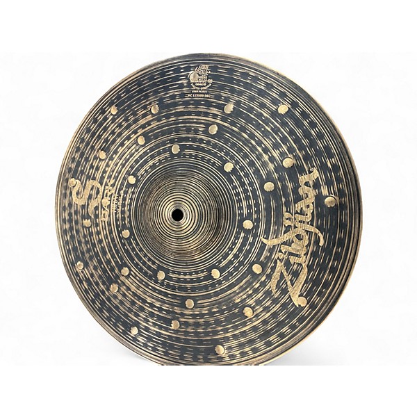 Used Zildjian 14in S DARK HI HATS Cymbal